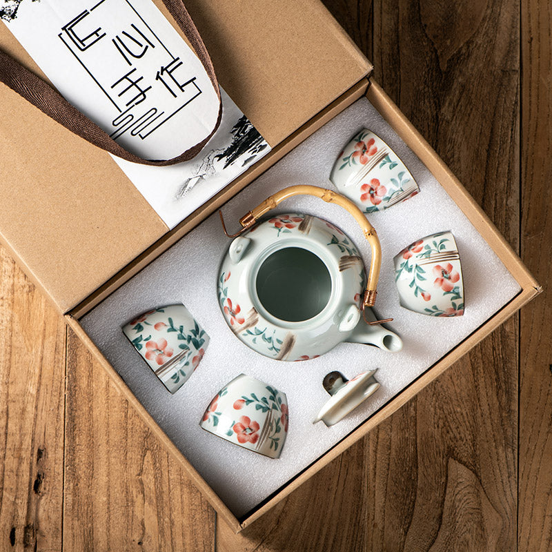 Japanese Style And Style Teapot Tea Making Set