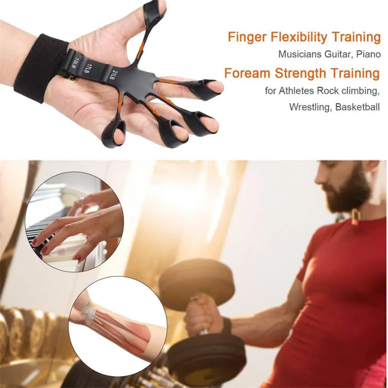 Silicone Finger Gripper Trainer