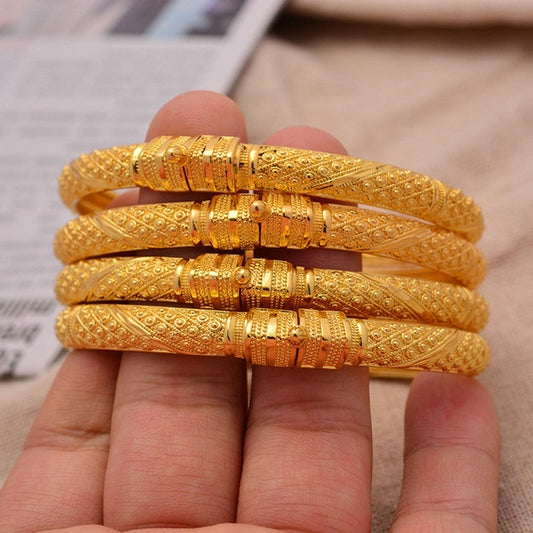 Bracelet Gold Color Bangles
