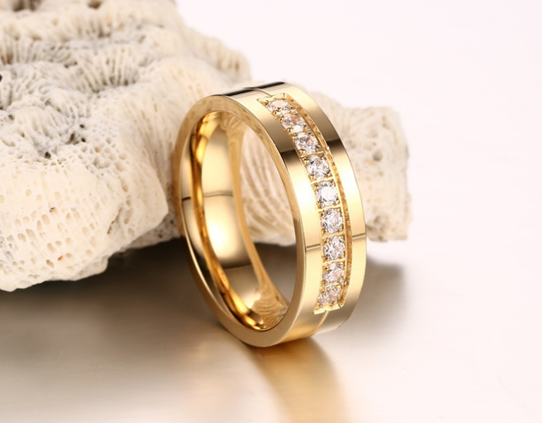 Ring Electroplated Gold