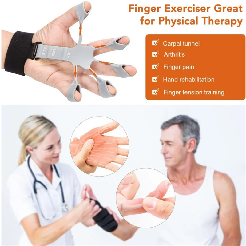Silicone Finger Gripper Trainer