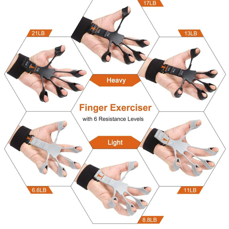 Silicone Finger Gripper Trainer