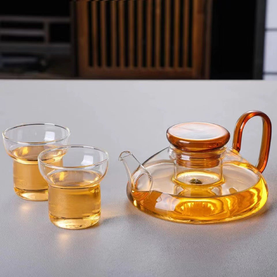 Heat-resistant Glass Teapot