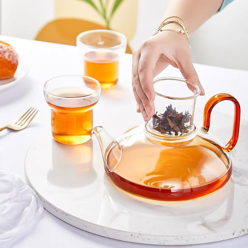 Heat-resistant Glass Teapot