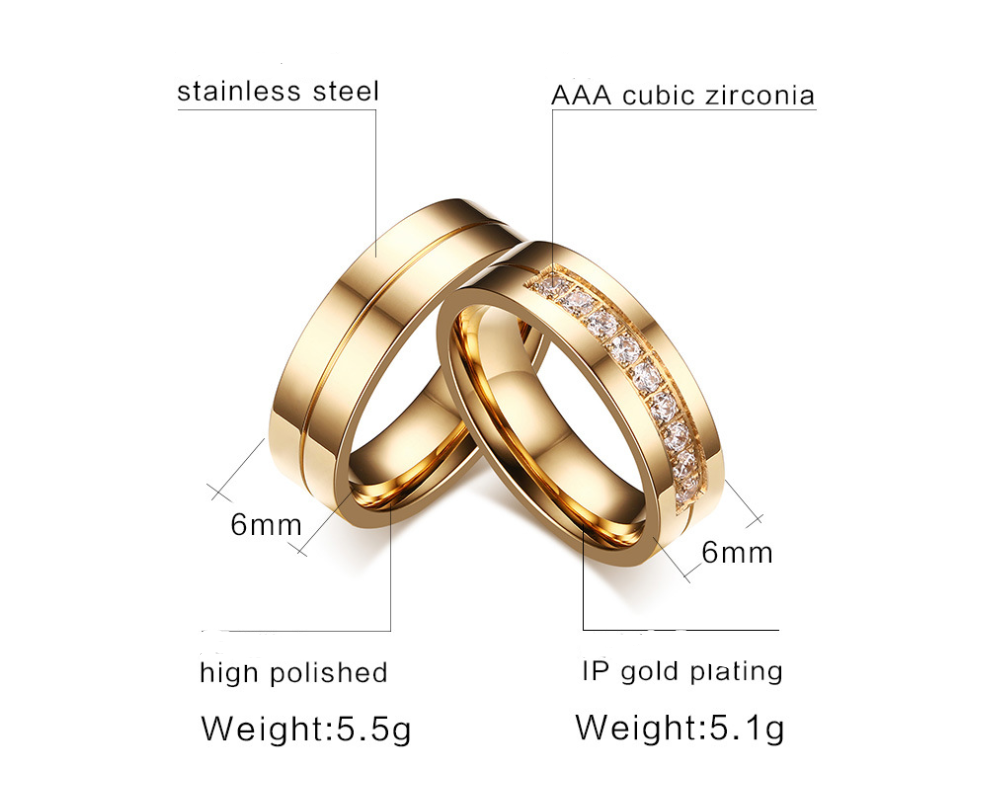 Ring Electroplated Gold