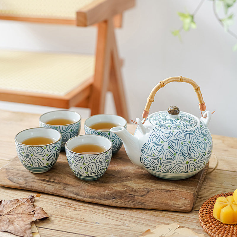 Japanese Style And Style Teapot Tea Making Set