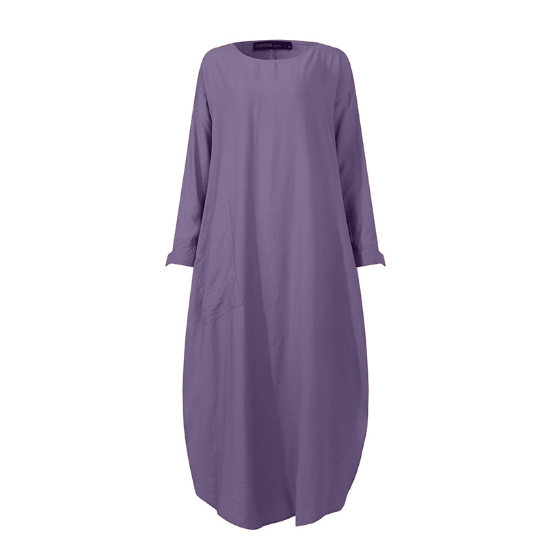 Sidra's Long Sleeve Shirt Dress