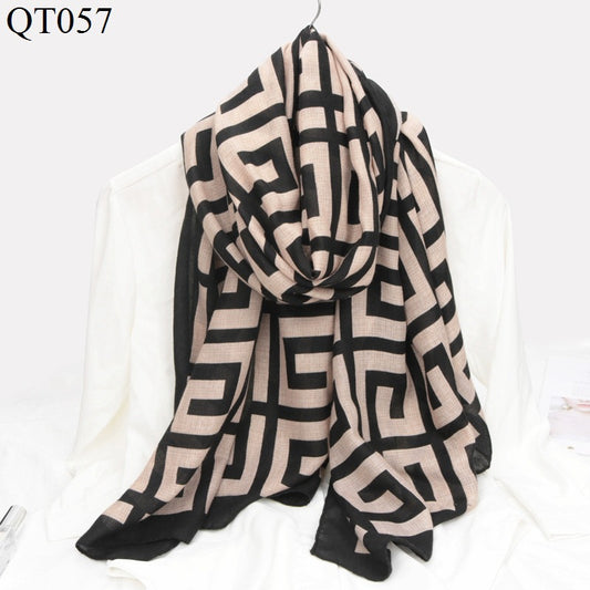 Fashion Trend Plaid Scarf Shawl