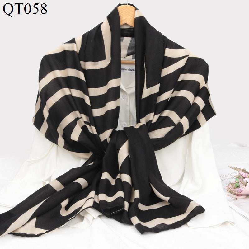 Fashion Trend Plaid Scarf Shawl