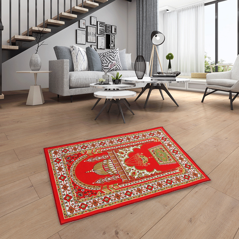 Manufacturer direct sales retro European printing carpet