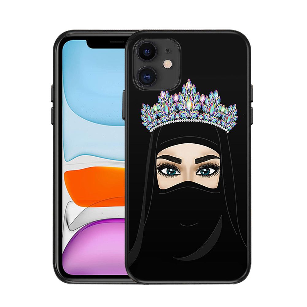 Compatible with Apple , Muslim girl phone case