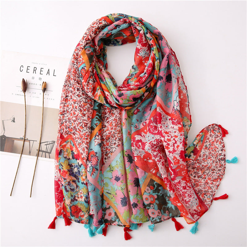 Linen Cotton Harmony Scarf