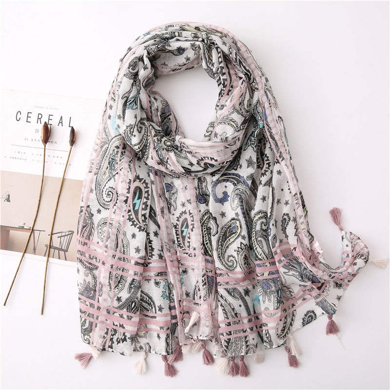 Subtle Yarn Cotton Touch Scarf