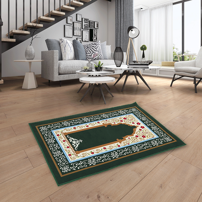 Manufacturer direct sales retro European printing carpet