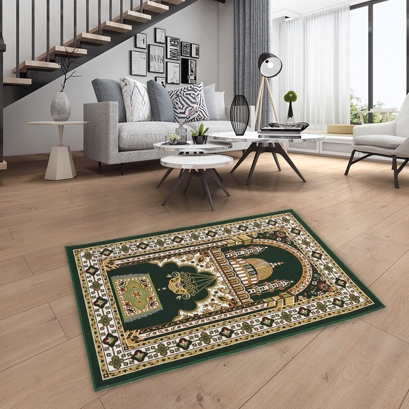 Manufacturer direct sales retro European printing carpet