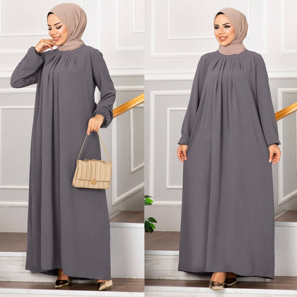 Women With Moderate Wrinkles Dress