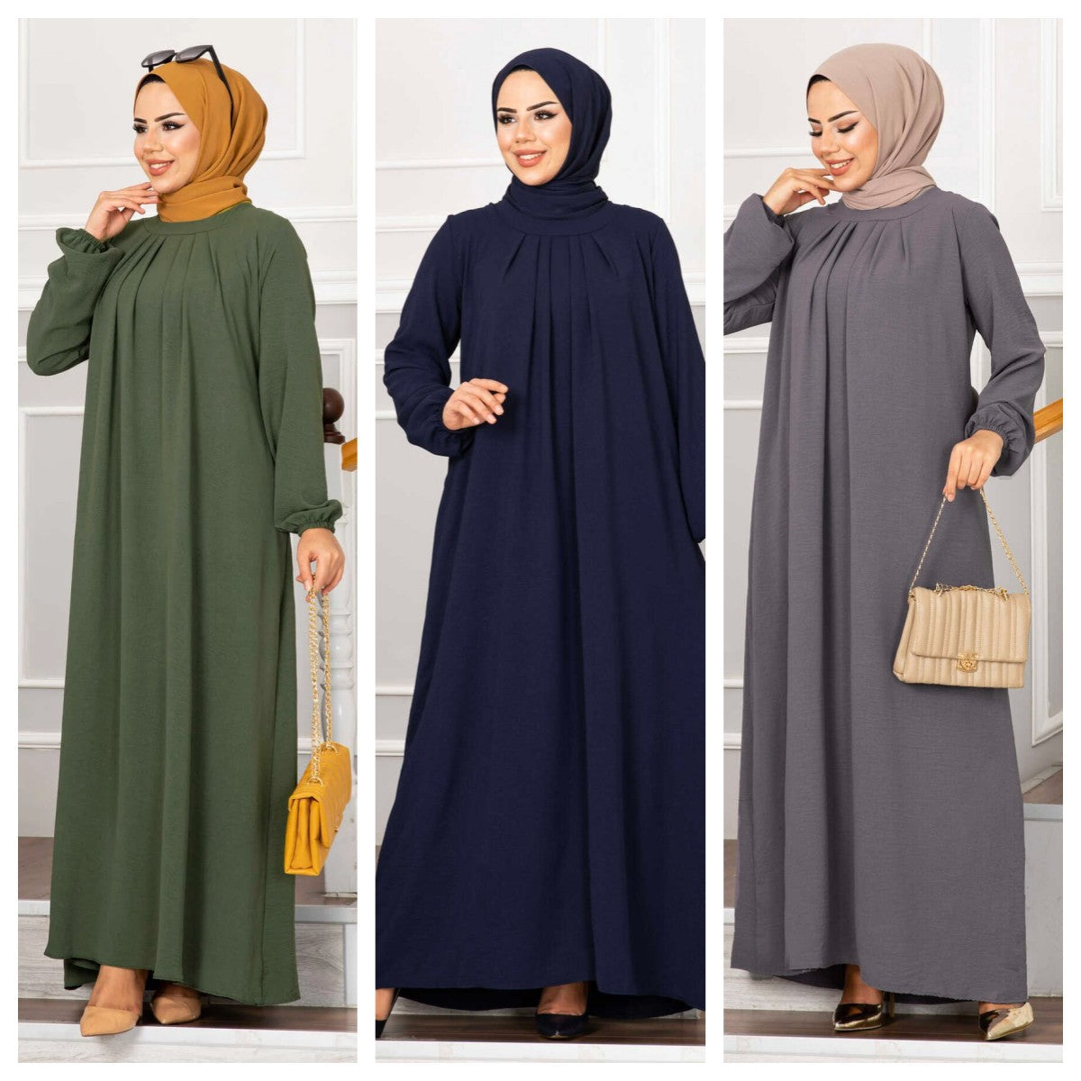 Women With Moderate Wrinkles Dress