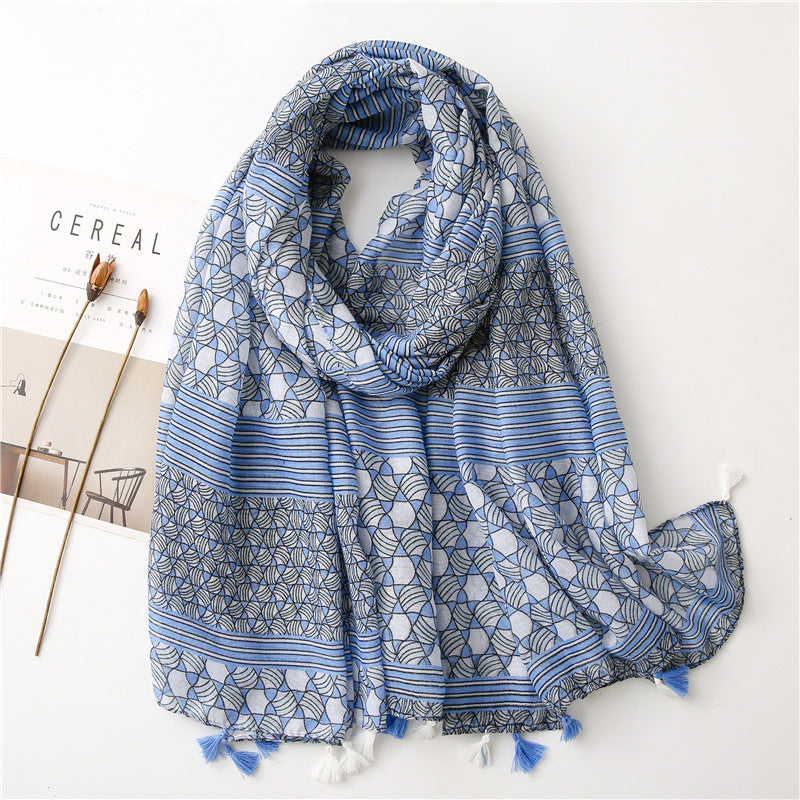 Silken Yarn Linen Bliss Scarf